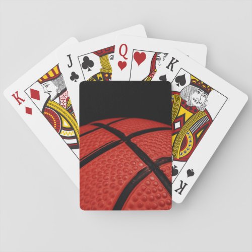 Basketball Sports Team Poker Cards