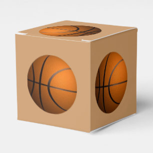 Basketball Sports Theme Favor Boxes