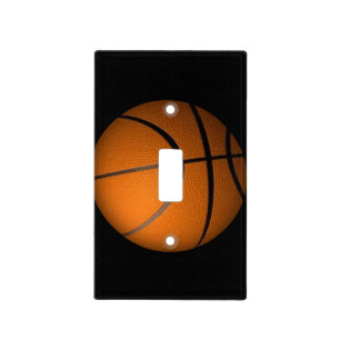 Basketball Sports Theme Light Switch Cover