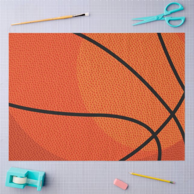 Basketball Sports Tissue Paper (Craft)
