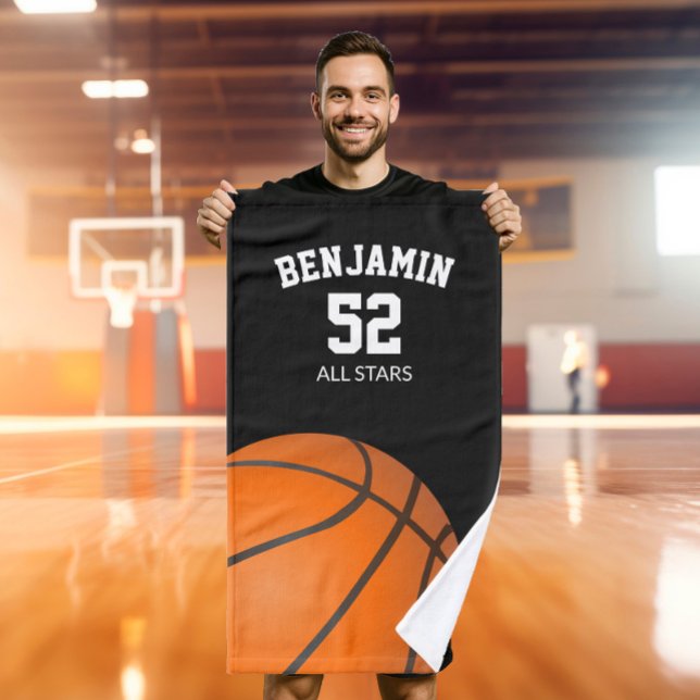 Basketball sports towel, coach bath towel (Creator Uploaded)