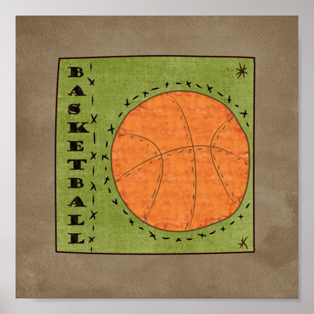 Basketball (Sporty Collection) Poster (Front)