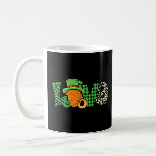 Basketball St Patricks Day Men Women 2  Coffee Mug