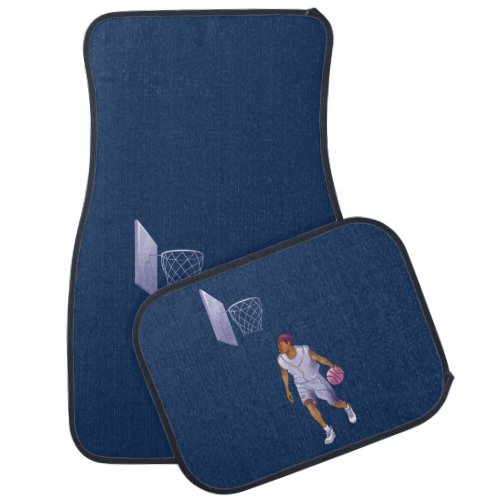 Basketball Star Car Floor Mat