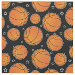 Basketball Star Pattern Fabric