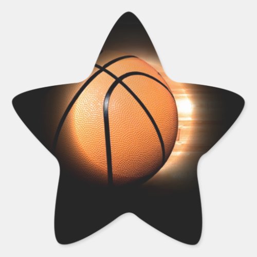 Basketball Star Sticker