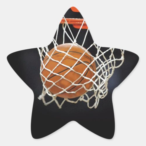 Basketball Star Sticker