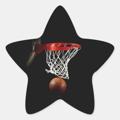 Basketball Star Sticker