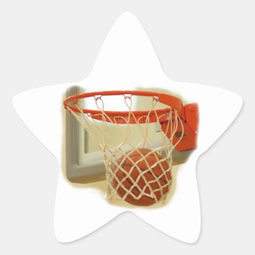 Basketball Star Sticker