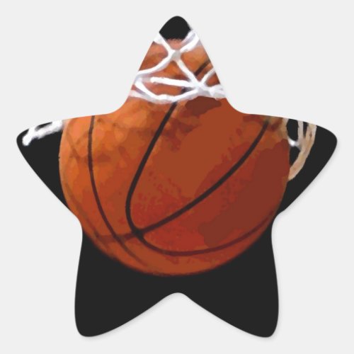 Basketball Star Sticker