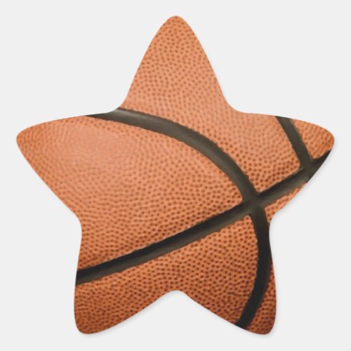 Basketball Star Sticker