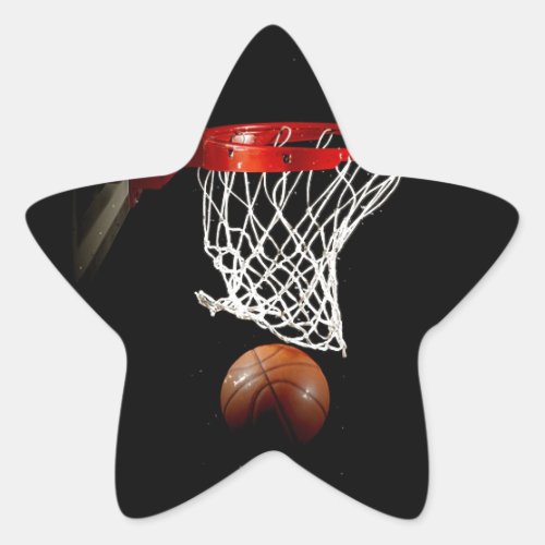 Basketball Star Sticker