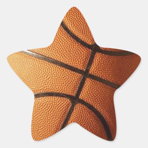 Basketball Star Sticker