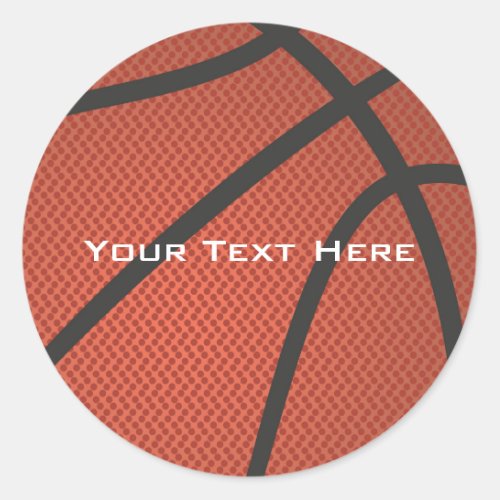 Basketball Sticker