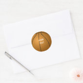 basketball sticker (Envelope)