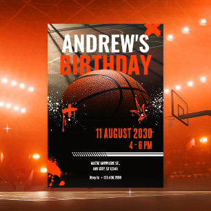 Basketball street Invitation