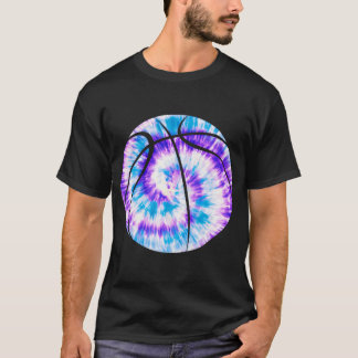 Basketball Stuff Attire Tie Dye For A Teen Girl Bo T-Shirt
