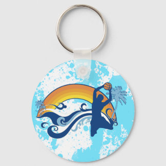 basketball. summersetz. keychain