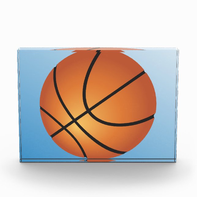 Basketball Super Budget Special Acrylic Award (Front)
