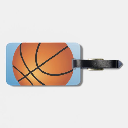 Basketball Super Budget Special Luggage Tag