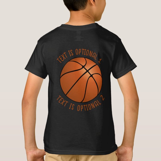 Basketball T-Shirt (Back)
