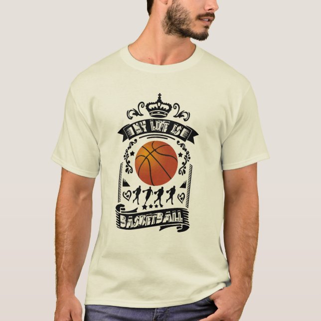 Basketball t-shirt Cool basketball (Front)