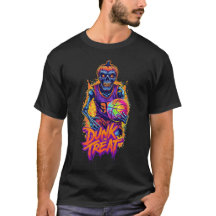 Basketball T-Shirt - Dunk or Treat - Halloween