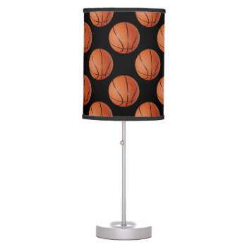 Basketball Table Lamp by expressivetees at Zazzle
