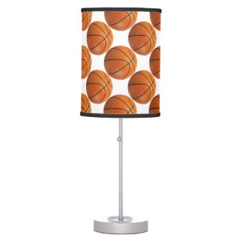 Basketball Table Lamp by mikek92349 at Zazzle