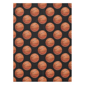 Basketball Tablecloth by expressivetees at Zazzle