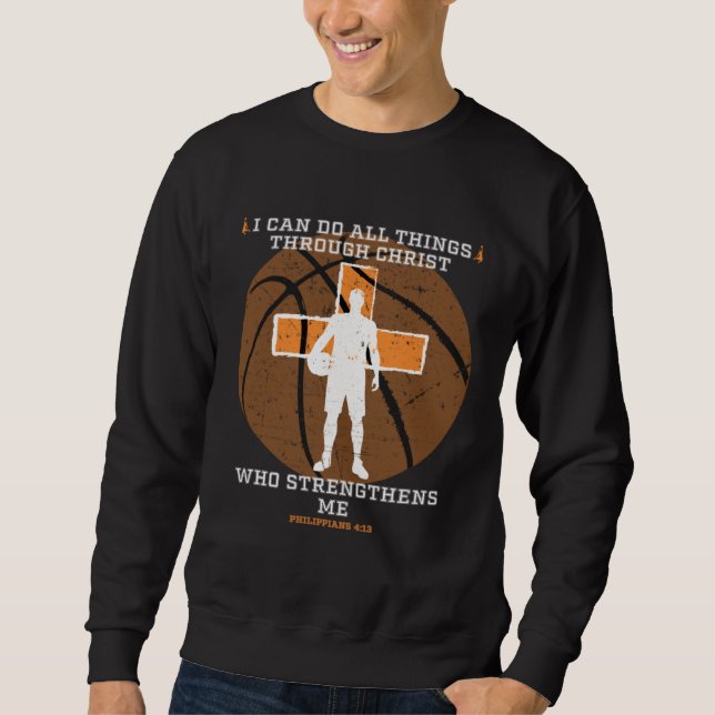 Basketball Tank Tops Men Boys Youth  Christian Cro (Front)