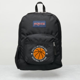 Basketball Team - Athlete Name - modern design JanSport Backpack
