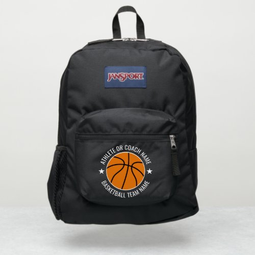 Basketball Team _ Athlete Name modern design stars JanSport Backpack