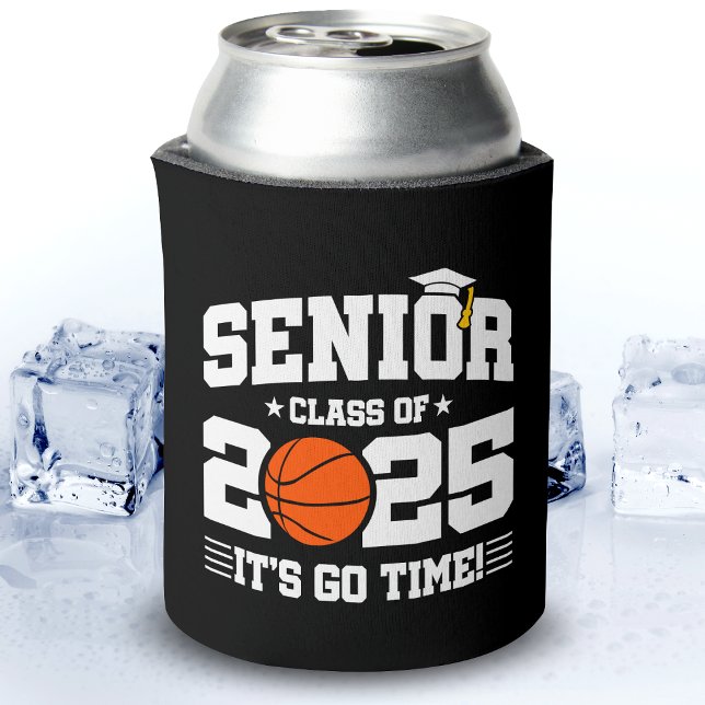 Basketball Team Class 2025 Graduation Senior 2025 Can Cooler (Creator Uploaded)