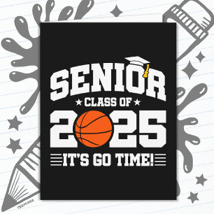 Basketball Team Class 2025 Graduation Senior 2025 Card