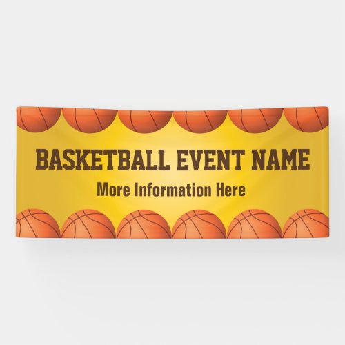 Basketball Team event banner