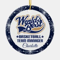 Basketball Team Manager Gift