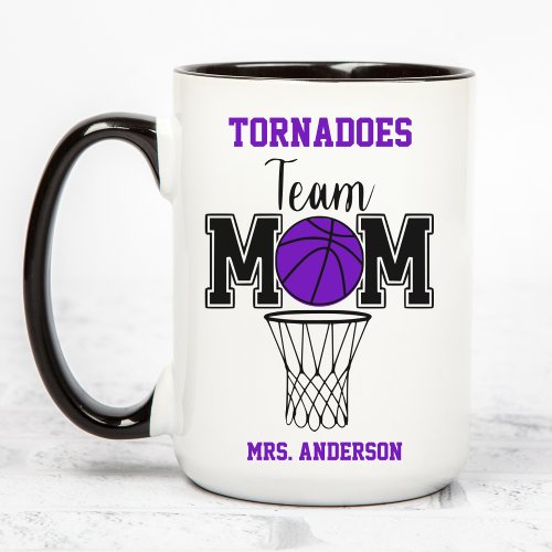 Basketball Team Mom Your Team Mug