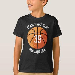 Basketball (Team & Player Customizable) T-Shirt