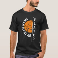 Basketball Team, Player Name and Jersey Number
