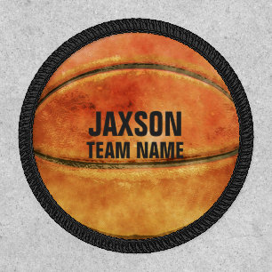 Basketball Team   Player Name Patch
