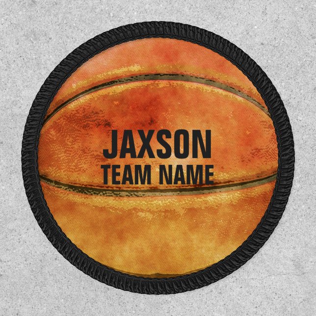 Basketball Team | Player Name Patch (Front)
