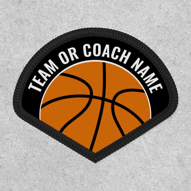 Basketball Team - Tournament Award Patch black (Front)
