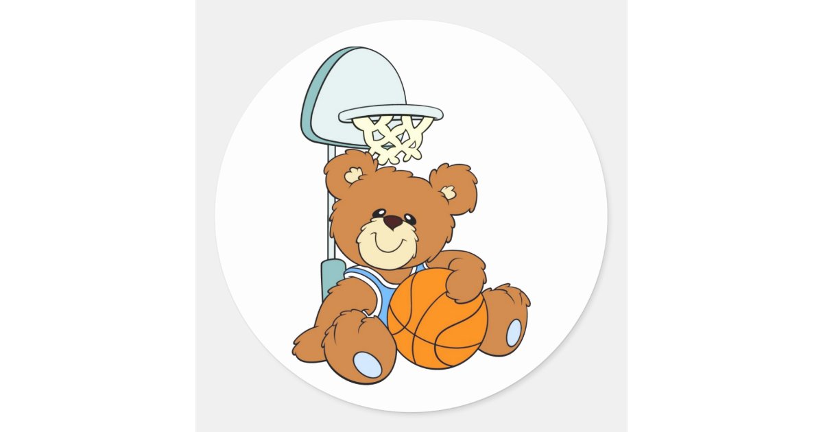 basketball teddy bear