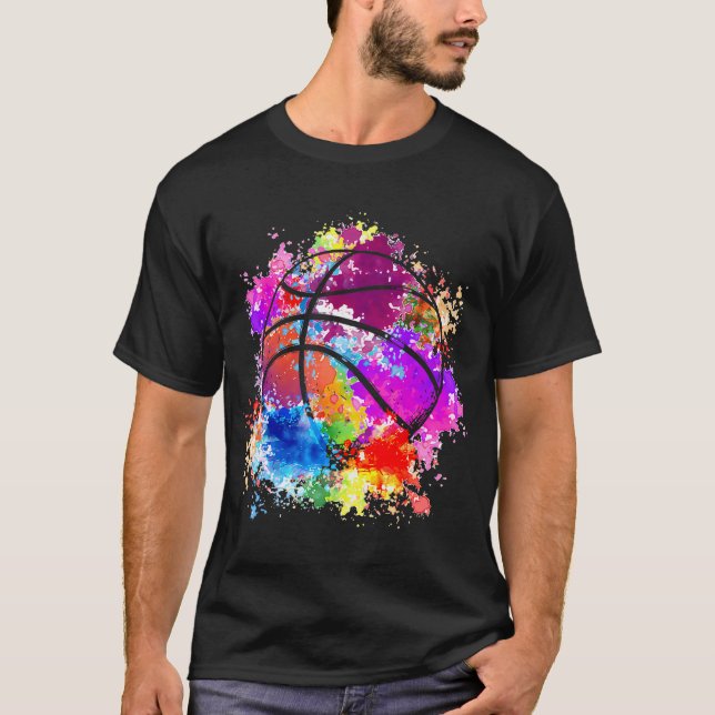 Basketball Teenagers Girls Teens Women Baller Dunk T-Shirt (Front)