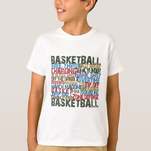 BASKETBALL TERMS gifts T_Shirt