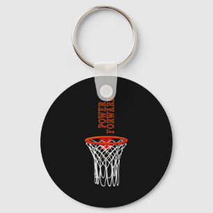 Basketball Terms Motivational Word Power Forward G Keychain