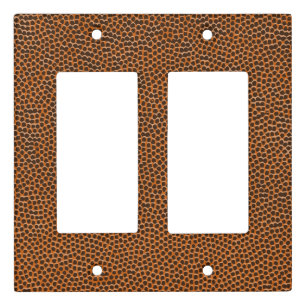Basketball Texture Light Switch Cover