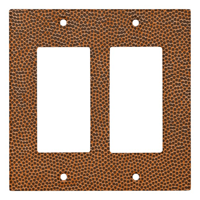 Basketball Texture Light Switch Cover (Front)