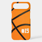 Basketball Texture Personalized # iPhone5 case For iPhone 5C (Back)